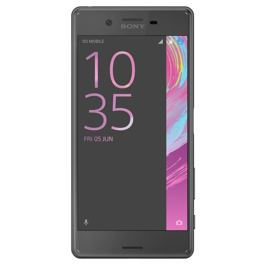 Sony Xperia X älypuhelin (musta)