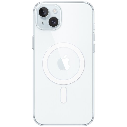 iPhone 15 Plus MagSafe suojakuori (kirkas)
