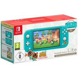 Nintendo Switch Lite Turquoise Animal Crossing: New Horizons pakkaus