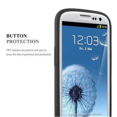 Samsung Galaxy S3 / S3 NEO Suojakuori Kotelo (Musta)