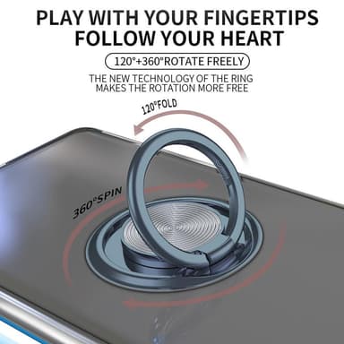 Sony Xperia 10 V TPU -puhelinkotelolle rengastuki