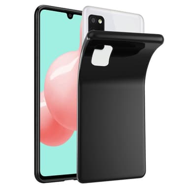 Samsung Galaxy A41 Suojakuori Kotelo (Musta)