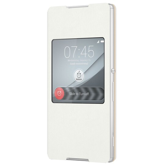 Style Cover -kotelo SCR30 Sony Xperia Z3+ (valkoinen)