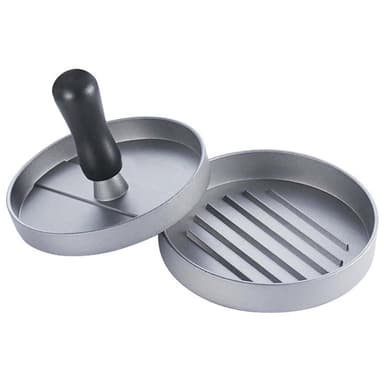 Hampurilaispuristin Burger Press 11.5 cm (harmaa)