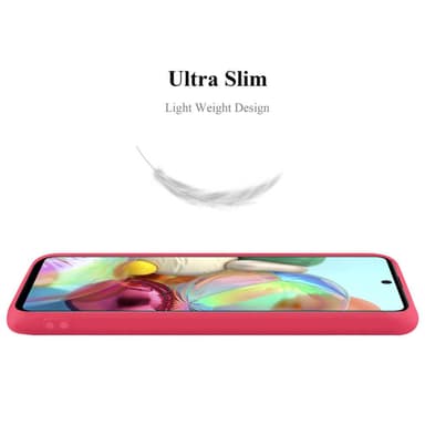Samsung Galaxy A71 5G Suojakuori Kotelo (Punainen)