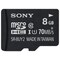 Sony Micro SD muistikortti 8 GB + adapteri