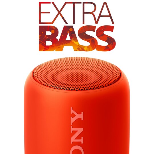 Sony XB10 kannettava kaiutin SRS-XB10 (punainen)