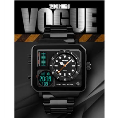 SKMEI Dual Display Sport Watch Sekuntikellohälytys Digitaalinen kello