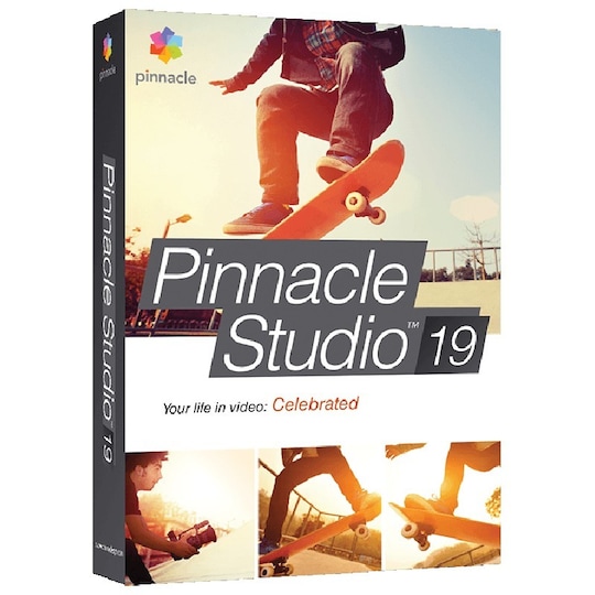 Pinnacle Studio 19 (DVD) videoeditointiohjelmisto