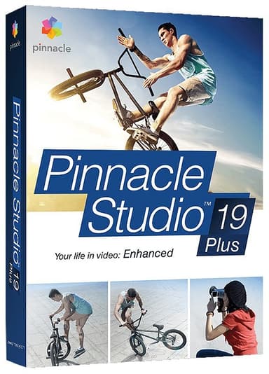 Pinnacle Studio 19 Plus (DVD) videoeditointiohjelmisto