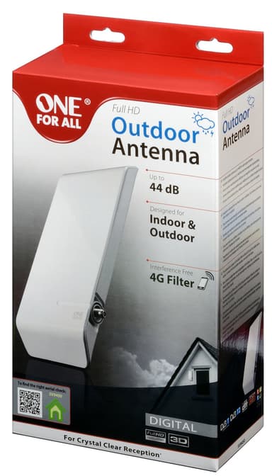 One For All antenni sisä- tai ulkokäyttöön SV9450