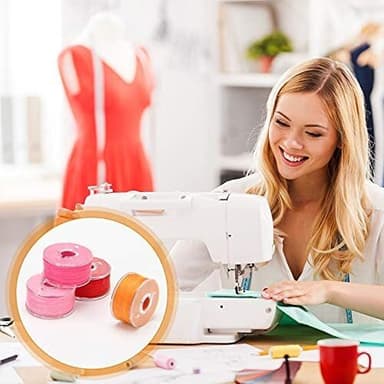 INF Puolat ompelulangoilla 25 kpl Monivärinen