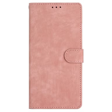 SKALO iPhone 15 Pro Max Lompakkokotelo PU-nahkaa - Ruusukulta