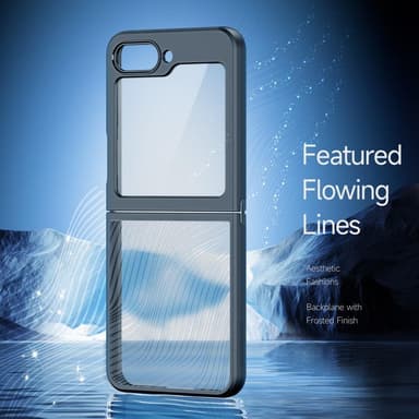 DUX DUCIS Samsung Z Flip5 Aimo Series Suojakuori - Musta