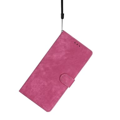 SKALO iPhone 15 Pro Max Lompakkokotelo PU-nahkaa - Cerise