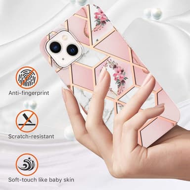 SKALO iPhone 15 Plus Marmori TPU kuori - #2