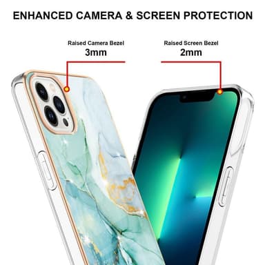 SKALO iPhone 15 Pro Max Marmori TPU kuori - #5