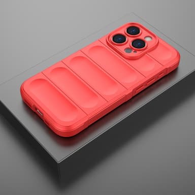 SKALO iPhone 15 Pro Max Rugged Bumpers TPU-suojakuori