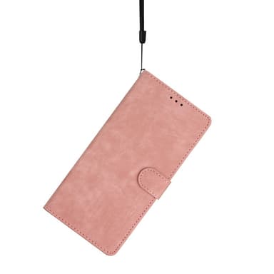 SKALO iPhone 15 Pro Max Lompakkokotelo PU-nahkaa - Ruusukulta