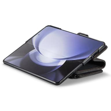 CaseMe Samsung Z Fold5 CaseMe Big Wallet Lompakkokotelo - Musta
