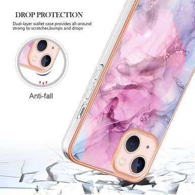 SKALO iPhone 15 Marmori TPU kuori - #3