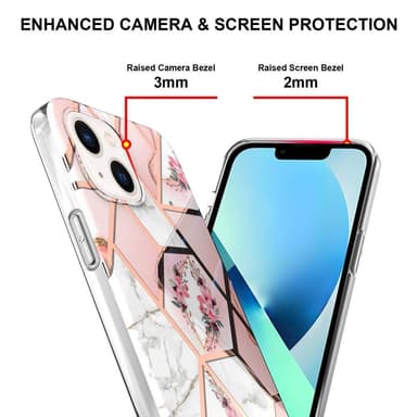 SKALO iPhone 15 Plus Marmori TPU kuori - #2