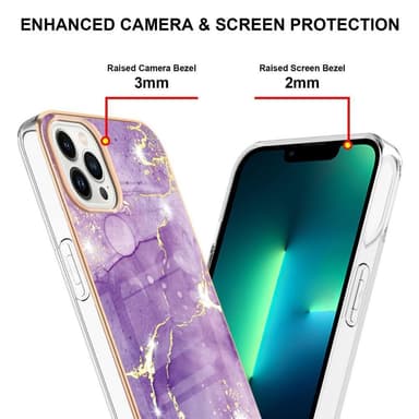 SKALO iPhone 15 Pro Max Marmori TPU kuori - #2