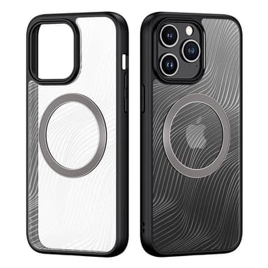DUX DUCIS iPhone 15 Pro Max Aimo Series Magnetic Ring Suojakuori - Musta