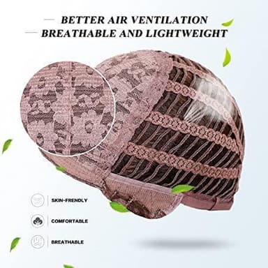 INF Peruukki pitkät aaltoilevat hiukset 65 cm vaaleanruskea