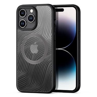DUX DUCIS iPhone 15 Pro Max Aimo Series Magnetic Ring Suojakuori - Musta