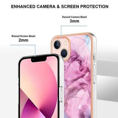 SKALO iPhone 15 Marmori TPU kuori - #3