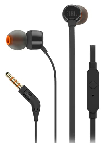 JBL in-ear kuulokkeet T110 (musta)