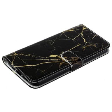 SKALO iPhone 15 Pro Marmori 3D Lompakkokotelo
