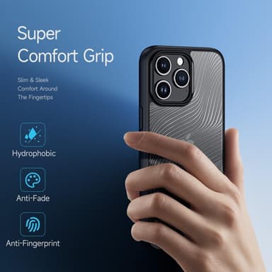 DUX DUCIS iPhone 15 Pro Aimo Series Suojakuori - Musta