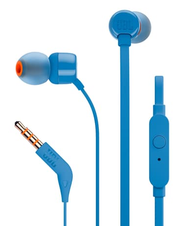JBL in-ear kuulokkeet T110 (sininen)