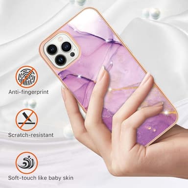 SKALO iPhone 15 Pro Max Marmori TPU kuori - #3