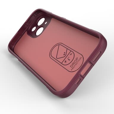 SKALO iPhone 15 Plus Rugged Bumpers TPU-suojakuori