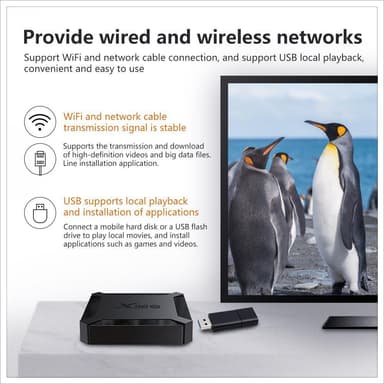 Smart TV box Android 10.0 4K 2GB+16GB