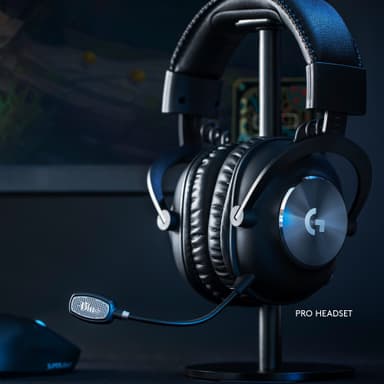 Logitech G Blue Ice Pop kiinnike mikrofonilla