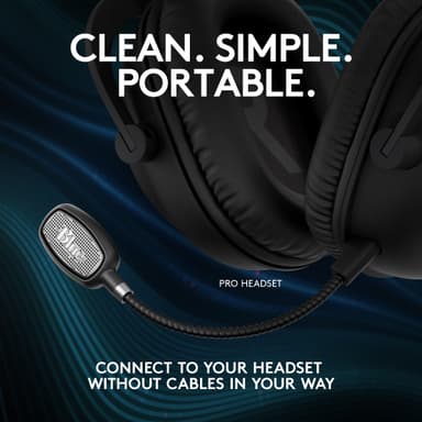 Logitech G Blue Ice Pop kiinnike mikrofonilla