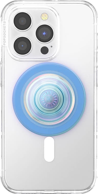 Popsockets PopGrip MagSafe puhelinpidike (opaalinsininen)