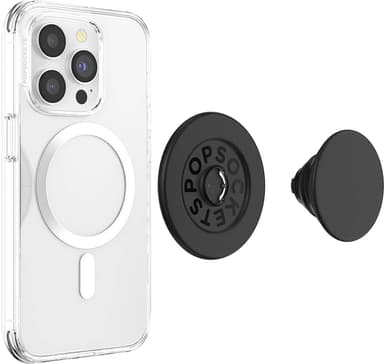 Popsockets PopGrip MagSafe puhelinpidike (musta)