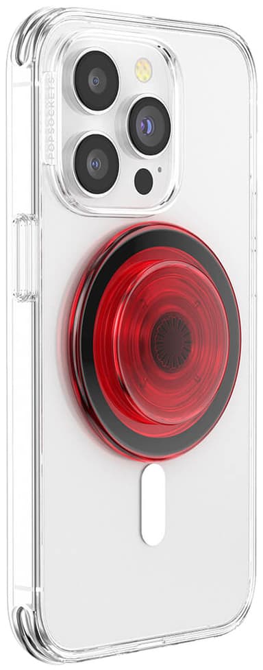 Popsockets PopGrip MagSafe puhelinpidike (punainen)