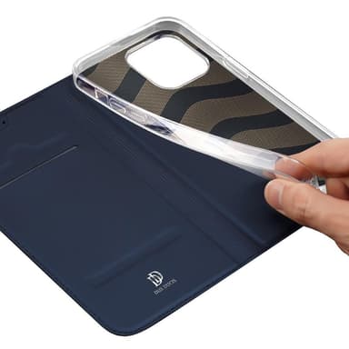 DUX DUCIS Skin Pro -sarja iPhone 15 Pro - Sininen