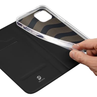 DUX DUCIS Skin Pro -sarja iPhone 15 Plus - Musta
