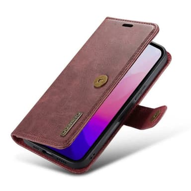 Lompakkokotelo DG-Ming 2i1 Apple iPhone 15 Pro - Punainen