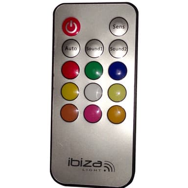Ibiza Astro LED-efekti - 9 väriä