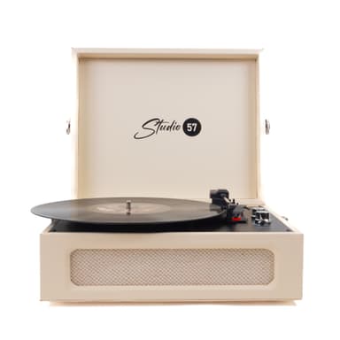 Studio 57 Groovy levysoitin (valkoinen)