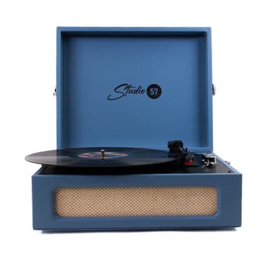 Studio 57 Groovy levysoitin (sininen)