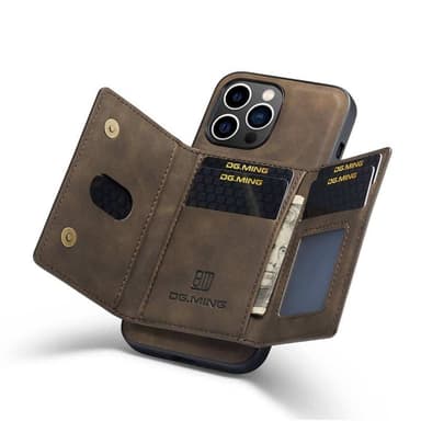 DG-Ming M2 kuori Apple iPhone 15 Pro Max - Coffee